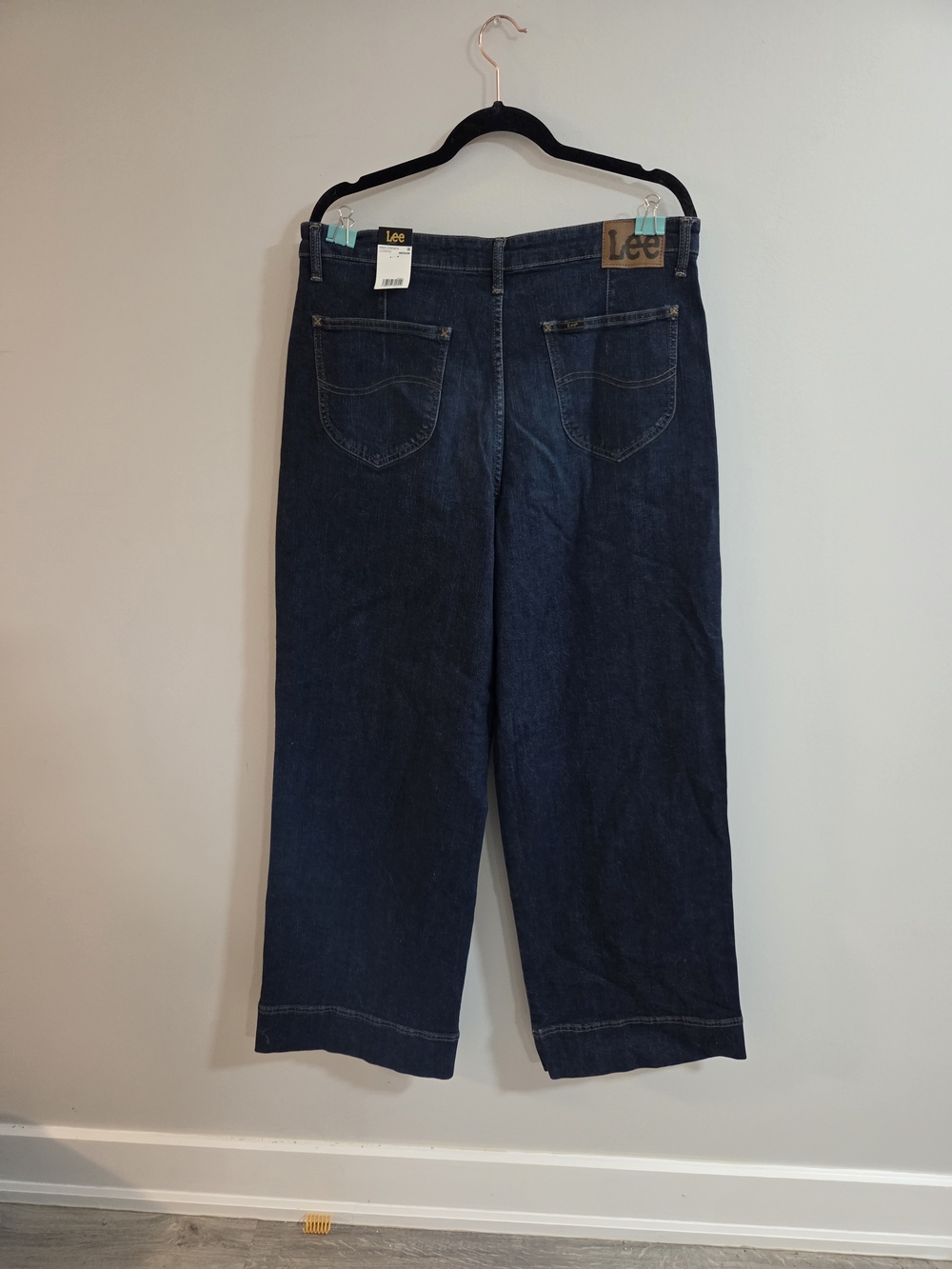 Lee Dark Blue Women's Trouser Jeans - Picture 5 of 6